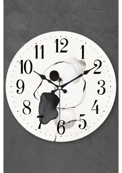 Muyika Loso Bombe Cam Duvar Saati: Modern ve Şık Dekorasyon Unsuru