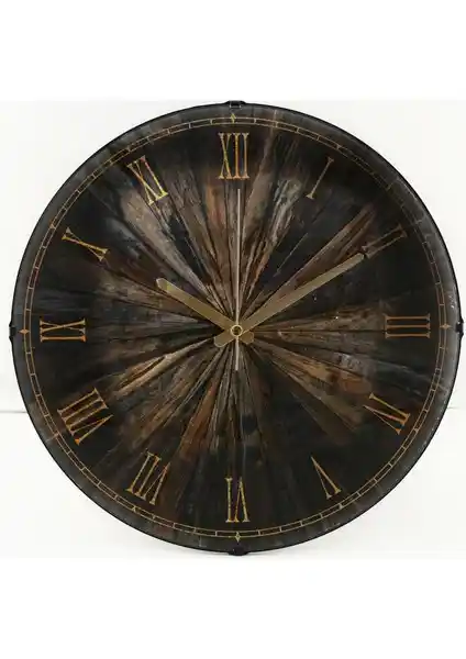 Muyika Oscurita Antica Oval Duvar Saati: Estetik ve Fonksiyonellik Bir Arada