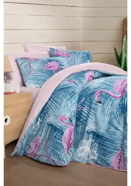 My Story Flamingo Lastikli Çarşaflı Çift Kişilik Nevresim Takımı Özellikleri ve Kullanım Rehberi