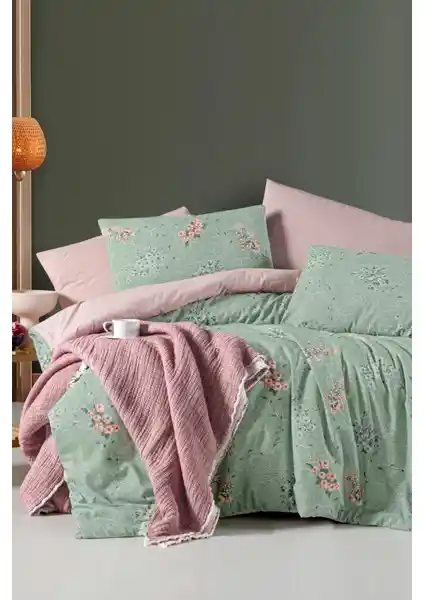 My Story Lastikli Çarşaflı Tek Kişilik Nevresim Takımı Modern ve Şık Tasarım