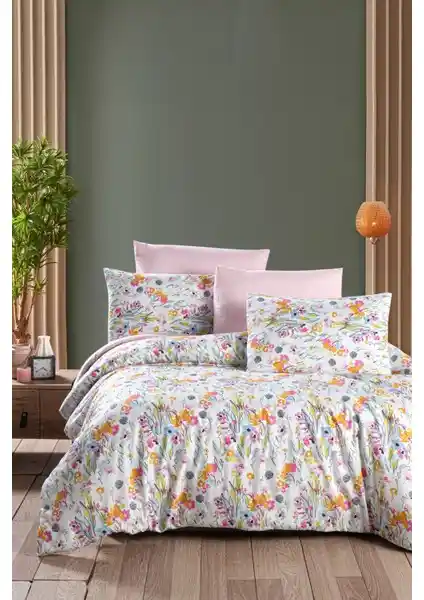 My Story Lily Tek Kişilik Lastikli Çarşaflı Nevresim Takımı Modern ve Şık Tasarımıyla