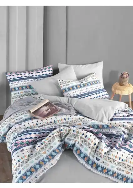 My Story Mystory Çift Kişilik Lastikli Nevresim Takımı Modern Tasarım ve Yüksek Konfor