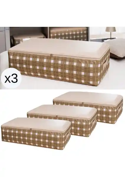 Nacarev 3'lü Mega Boy Hurç Seti: Dayanıklı ve Şık Ev Düzenleme Çözümleri