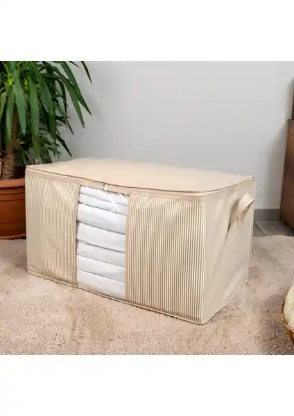 Nacarev Mega Boy Pencereli Çizgi Desen Baskılı Krem Yorgan Düzenleyici Hurç İnceleme ve Kullanım İpuçları