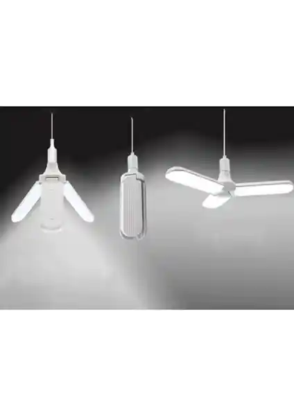 Nanopro 3 Kollu Katlanabilir Pervane LED Ampul: Enerji Tasarrufu ve Modern Tasarım Özellikleri