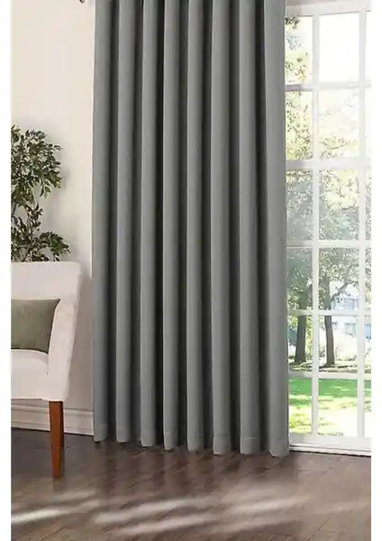 Ne Bumu Gri Blackout Karartma Büzgülü Perde: Şık ve Fonksiyonel Modern Perde Çözümü