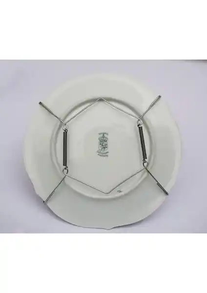 Nehir Dekor Metal Tabak Askısı Duvar İçin Modern ve Dayanıklı Tasarım Çözümü