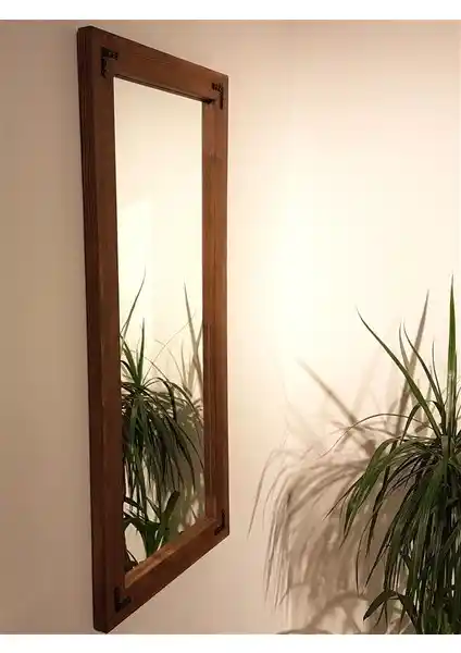 NeoStill Doğal Ahşap Dekoratif Duvar Aynası: Estetik ve Dayanıklılık Bir Arada