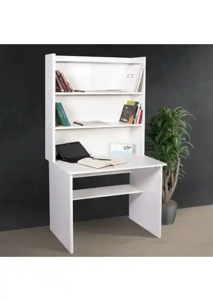 Nesse Shop Kitaplıklı Çalışma Masası: Dayanıklı ve Ergonomik Ofis Mobilyası Çözümü