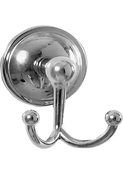 Neta Banyo İkili Askılık Krom Modern ve İşlevsel Banyo Dekorasyonu Çözümü