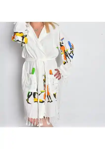 Nevin Acar Afro Kız Bambu Peştemal Bornoz: Doğal ve Şık Tasarım ile Çok Amaçlı Kullanım