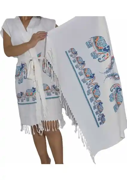 Nevin Acar Filler Kolsuz Peştemal ve Bornoz Seti Doğal Konfor ve Şıklık Sunar