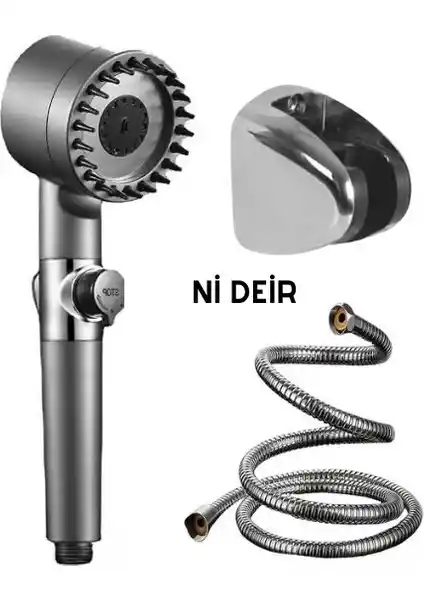 Ni Deir 3 Fonksiyonlu Duş Başlığı Modern Banyolar İçin Pratik ve Estetik Çözüm