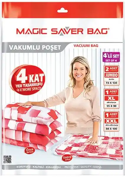 Nil Collection Macıg Silver Vakumlu Hurçlar Geniş Hacim ve Şık Tasarım ile Saklama Çözümleri