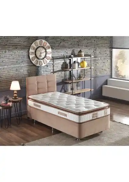 Niron Queen Tek Kişilik Pedli Yatak Seti Modern Tasarım ve Uzun Ömür Sunar