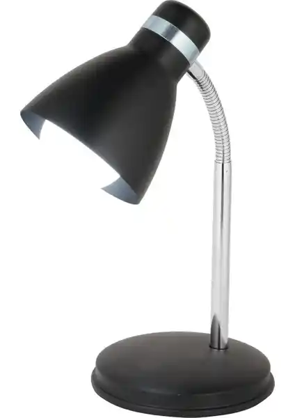 Nisaluce Modern Krom Spiralli Masa Lambası Siyah, Şık ve Fonksiyonel Ofis Aydınlatması
