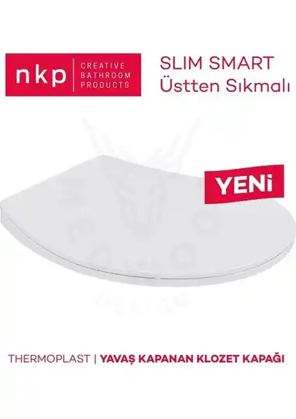 NKP Slim Smart Thermoplast Yavaş Kapanan Klozet Kapağı Değerlendirmesi ve Özellikleri