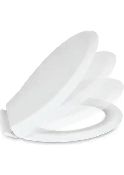 NKP Smart Soft Close Yavaş Kapanan Amortisörlü Klozet Kapağı - Modern ve Dayanıklı Tasarım