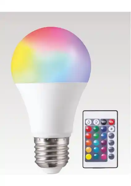 Noas 9 W RGB Uzaktan Kumandalı Ampul: Çok Yönlü ve Enerji Verimli Aydınlatma Çözümü