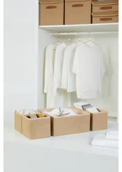 Ocean Home Textile Jüt Organizer Seti Çocuk Odası Düzeninde Doğal ve Şık Çözüm