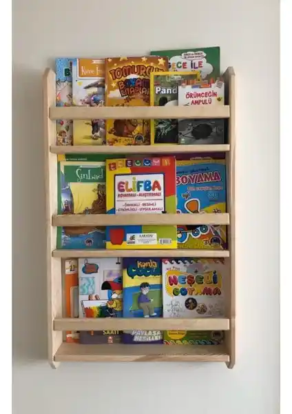 Olcay Aksesuar Ahşap Montessori Duvar Rafı: Şık ve Dayanıklı Dekoratif Raf Önerisi