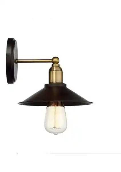Ömür Avize Retro Rustik Eskitme Duvar Lambası Aplik Modern Dekorasyon İçin Uygun