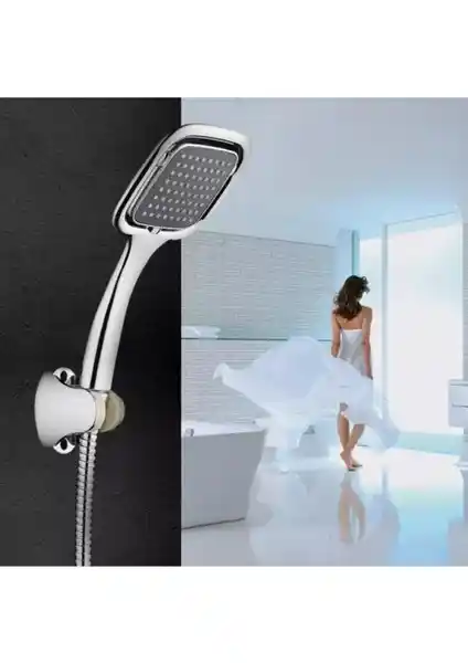 On2 Siyah Kare Lüx Duş Seti Modern ve Dayanıklı Banyo Çözümü 75-90 karakter