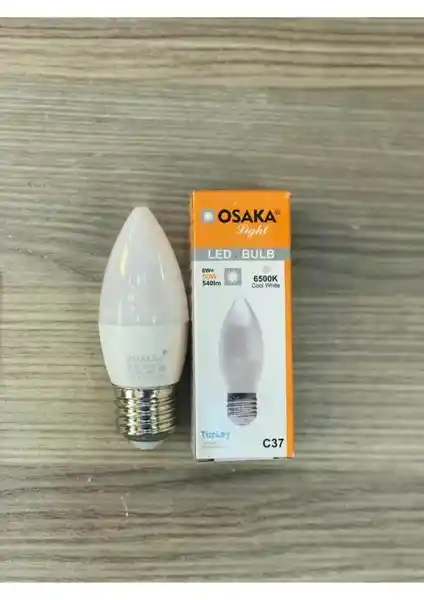 Osaka 6W E27 LED Mum Ampul Paketleri: Enerji Verimli ve Uzun Ömürlü Aydınlatma Çözümü