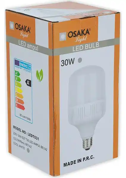 Osaka Light 30W-200W Ayarlanabilir LED Ampul: Yüksek Güç ve Enerji Verimliliği