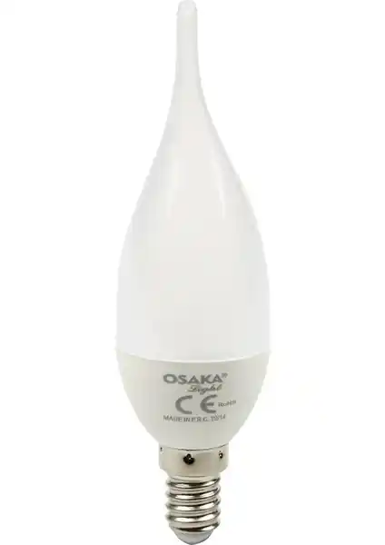 Osaka Light 6W LED E14 Kıvrık Ampul: Enerji Tasarruflu ve Estetik Aydınlatma Çözümü