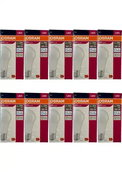 Osram 13W Beyaz LED Ampul E27 Duy, Enerji Tasarrufu ve Uzun Ömürlü Performans