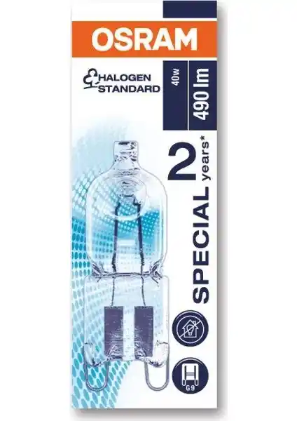 Osram Halopin Pro 66733 35W Enerji Verimli Sarı Halojen Ampul G9 Duy İçin Uygun