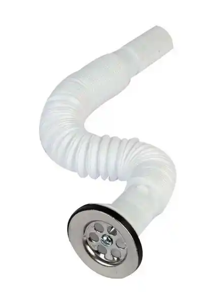 Özbest Körüklü Lavabo Sifonu: Paslanmaz Çelik Dayanıklı ve Kolay Kullanım Sağlayan Ürün