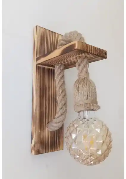 Özcan Life Vintage Ahşap Sarkıt Ampül ile Mekanlarınıza Rustik Şıklık Katın