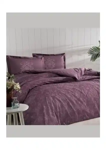 Özdilek Antico Mürdüm Tek Kişilik Pamuklu Nevresim Takımı 2291 Konfor ve Şıklık Sağlar