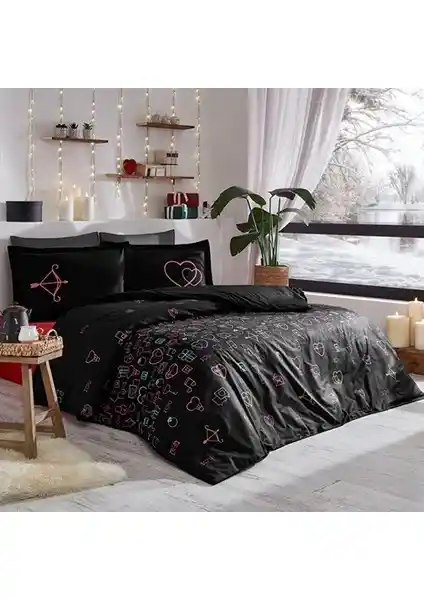 Özdilek Gleam Çift Kişilik Nevresim Takımı Sevgililer Günü İçin Şık ve Rahat Tasarım