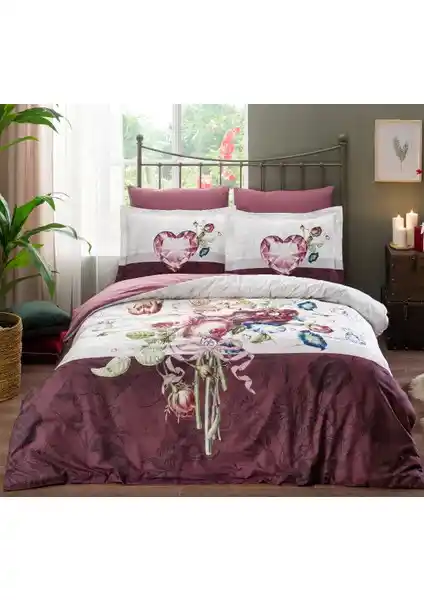 Özdilek Mother's Heart Çift Kişilik Nevresim Takımı: Şık ve Konforlu Yatak Odası Seti