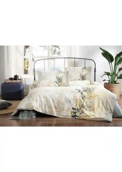 Özdilek Nev Canola Çift Kişilik Nevresim Takımı Sarı Renkli Modern Tasarım