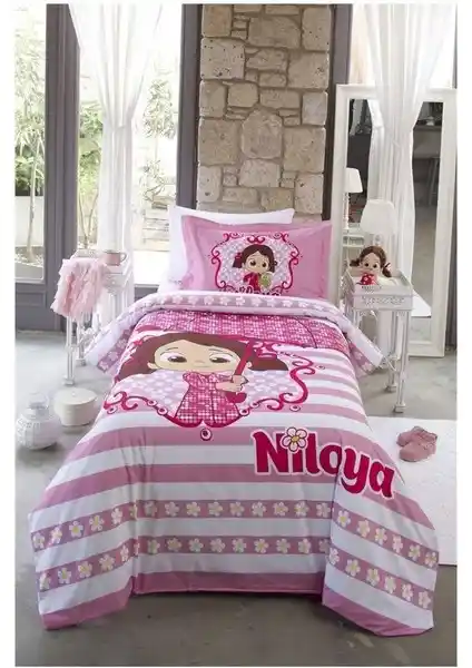 Özdilek Niloya Yağmur Tek Kişilik Nevresim Takımı 0711 Çocuklar İçin Renkli ve Konforlu Uyku Çözümü