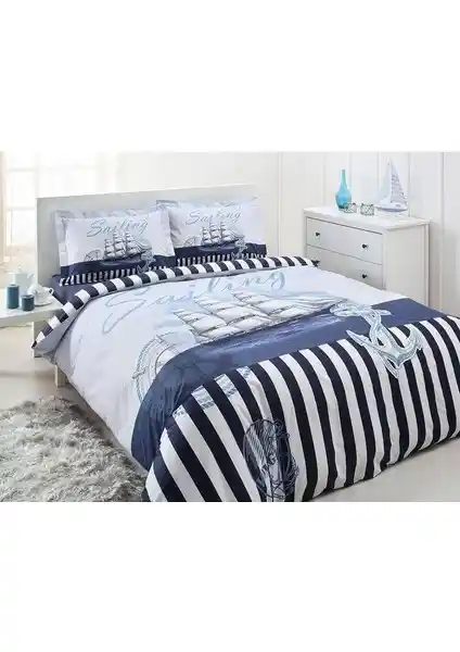 Özdilek Rf.Tek Kişilik Nevresim Takımı S. Voyage: Modern ve Konforlu Yatak Dekoru