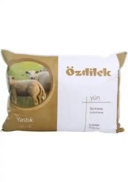 Özdilek Yün Yastık 50x70 cm ile Konforlu ve Doğal Uyku Deneyimi Sağlayın