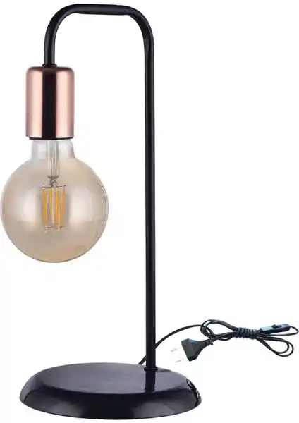 Özpolat Ayınlatma Cordoba Siyah Masa Lambası Modern ve Dayanıklı Tasarım