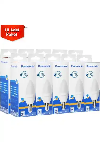 Panasonic E14 LED Ampul 3W 270LM Günışığı – Enerji Verimli Uzun Ömürlü Aydınlatma Çözümü