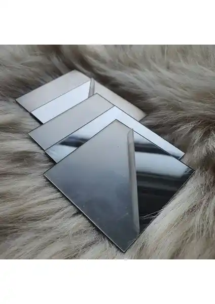 Papyon Designs Pleksi Kare Ayna Dekoratif ve Dayanıklı Modern Tasarım Ürünü