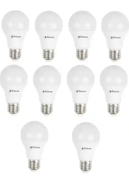 Pelsan 9W Beyaz Işık 6500K E27 LED Ampul: Modern ve Enerji Verimli Aydınlatma Çözümü