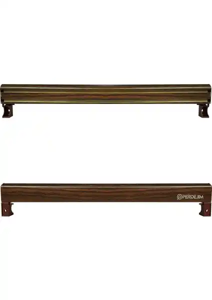 Perdejim Ceviz Dekoratif Perde Kornişi: Estetik ve Dayanıklılığı Bir Arada Sunan Modern Tasarım