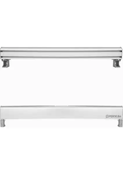 Perdejim Gri Dekoratif Perde Kornişi: Modern ve Estetik Çözüm Seçenekleri