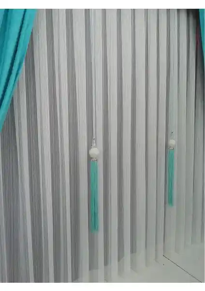 Perhal Zincir Desenli Tül Perde: Modern Tasarım ve Fonksiyonellik Bir Arada