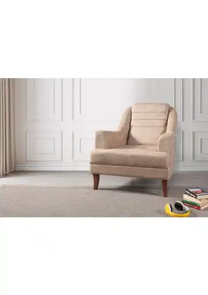 Perla Sofa Madrid Berjer Bej: Modern Tasarım ve Konforun Buluşması