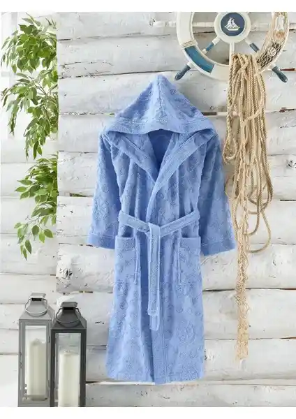 Philippus Bukle Kutulu Genç Kapüşonlu Bornoz: Yüksek Kalite ve Konfor Sunan Modern Tasarım